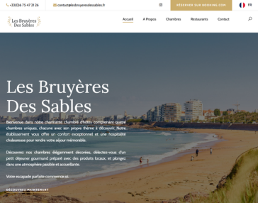 Les Bruyères des Sables — Hôtellerie